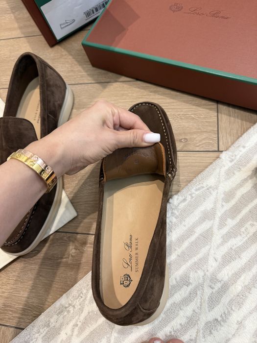 Лоферы loro piana summer walk