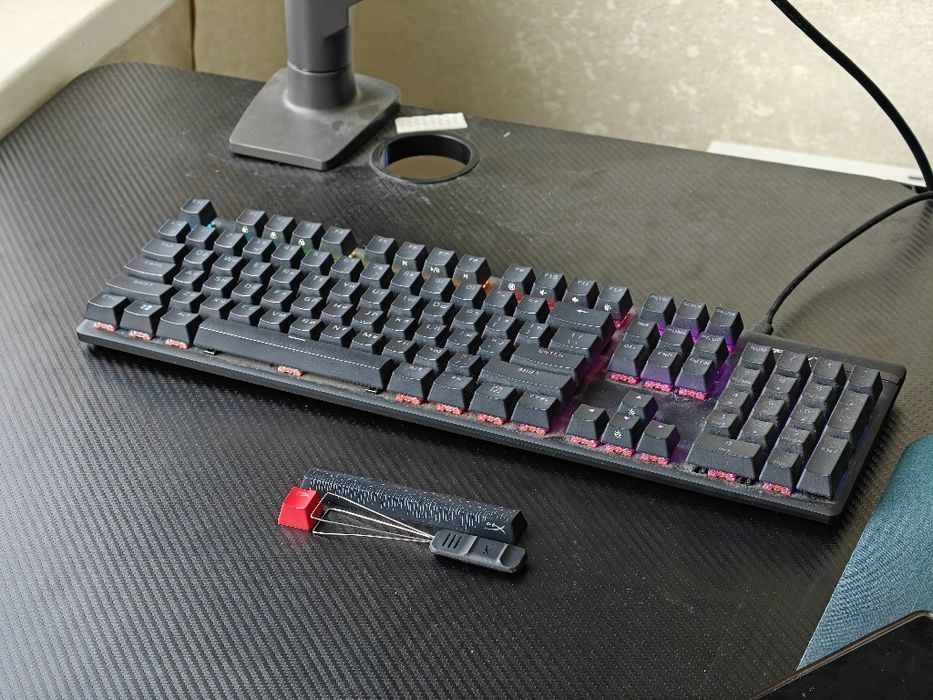Клавиатура hyperx alloy origins pbt cherry