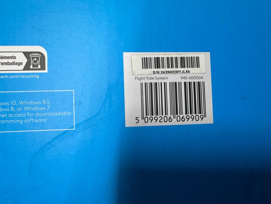 Симулатор за полети Logitech - G Flight Yoke System