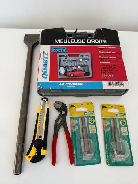 scule milwaukee knipex hilti rubi  bosch wolfcraft