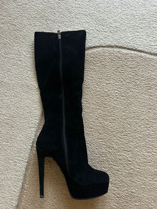 Сапоги на каблуке