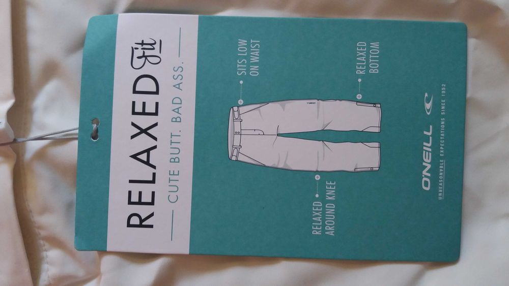 Vand pantaloni de ski pentru dama, albi cu captuseala turcoaz, mar.S