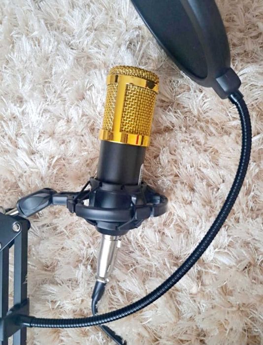 Vand microfon +interfata podcast