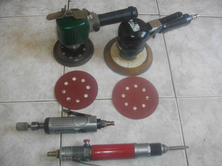 Пневматичен Ексцентър Виброшлайф Bosch/Parkside-Прав Шлайф/Отвертка