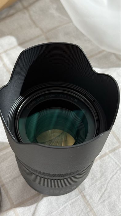 Новый обьектив CANON RF 50 1.2