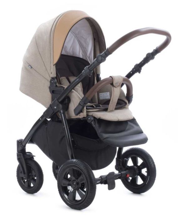 Бебешка количка- Buba Forester (бежов цвят)
