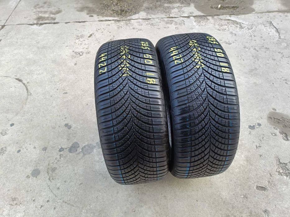 Doua anvelope 235 50 18 goodyear vector 4 seasons profil de 7 mm