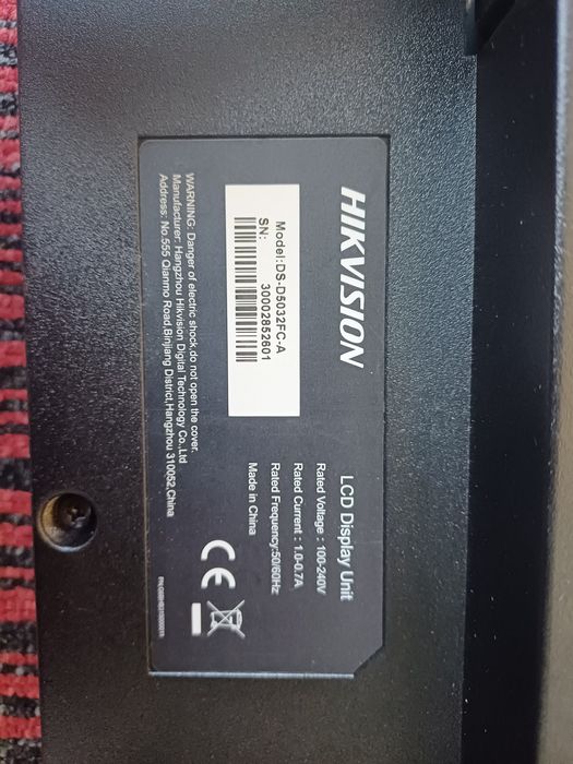 Monitor Hikvision