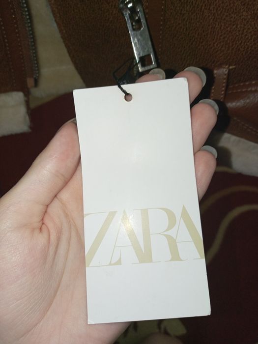 Кожанка Zara новая