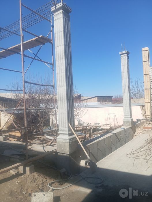 Rim ustunlari quyish xizmati