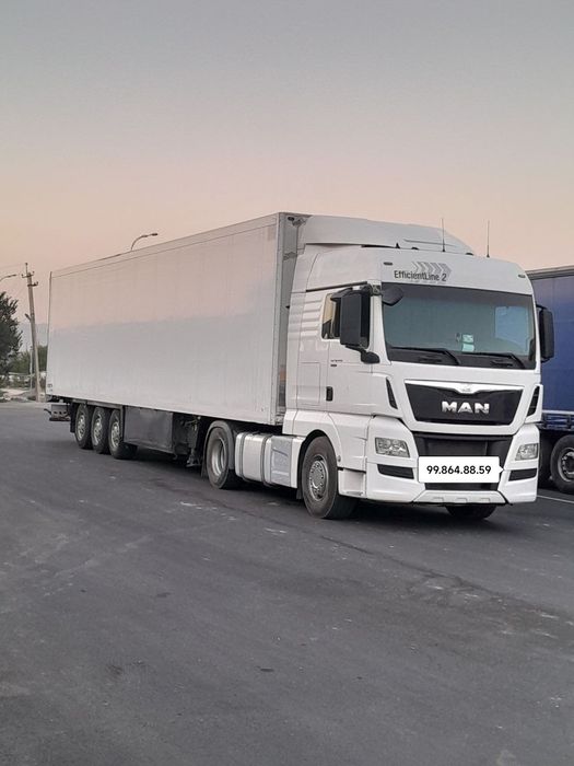 MAN TGX 440 + SCHMITZ Реф Сотилади