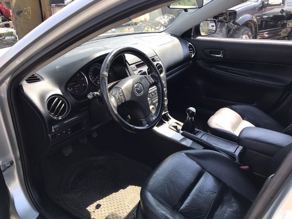 НА ЧАСТИ! Mazda 6 2.0 DI 136 кс. кожен салон климатик Мазда 6 2003 г.