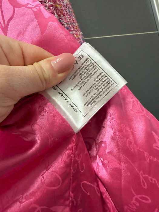Sacou pink tweed Chanel