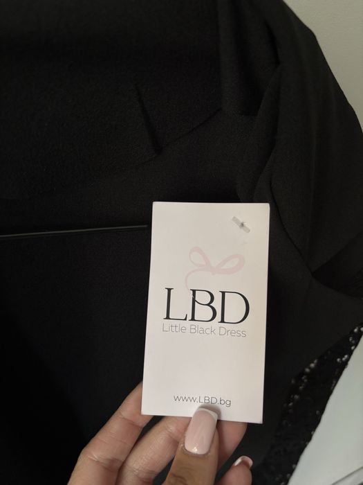Чисто нов дамски черен гащеризон Little Black Dress