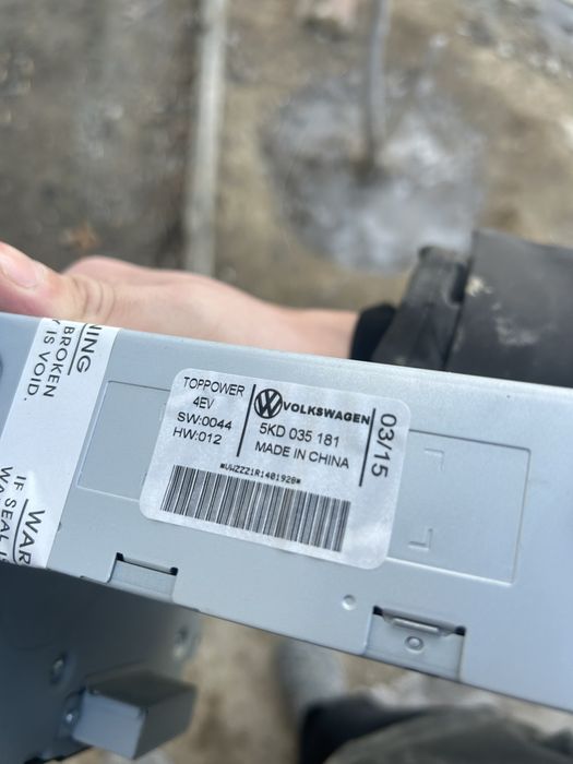 Магнитафон поло седан