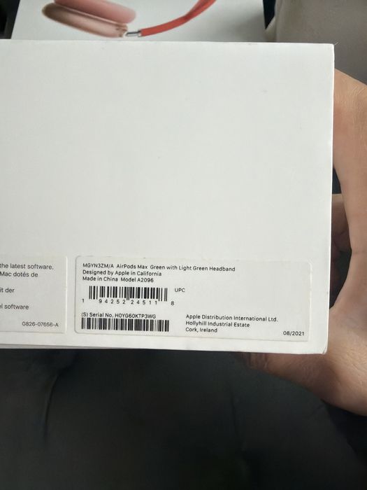 Apple AirPods Max Originale Green, A2096, cu cutie
