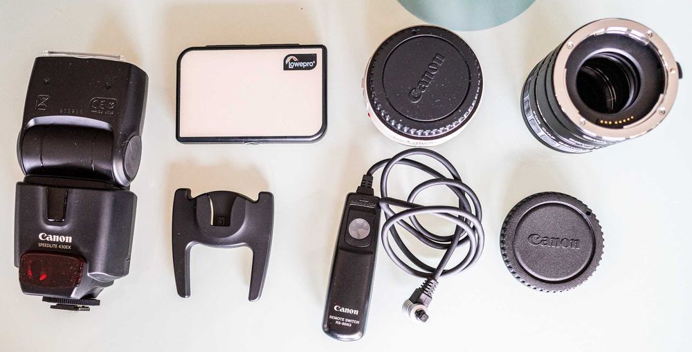 Комплект Canon EOS 5D Mark IV, Canon L и Zeiss обективи + аксесоари