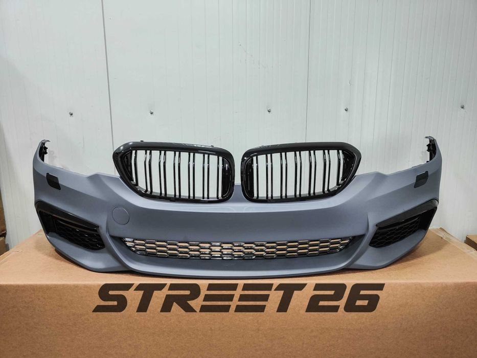 Bara Fata Pachet M BMW Seria 5 G30 G31 (2017-20) cu Grile Duble