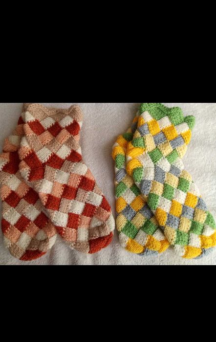 Ръчно плетени чорапи