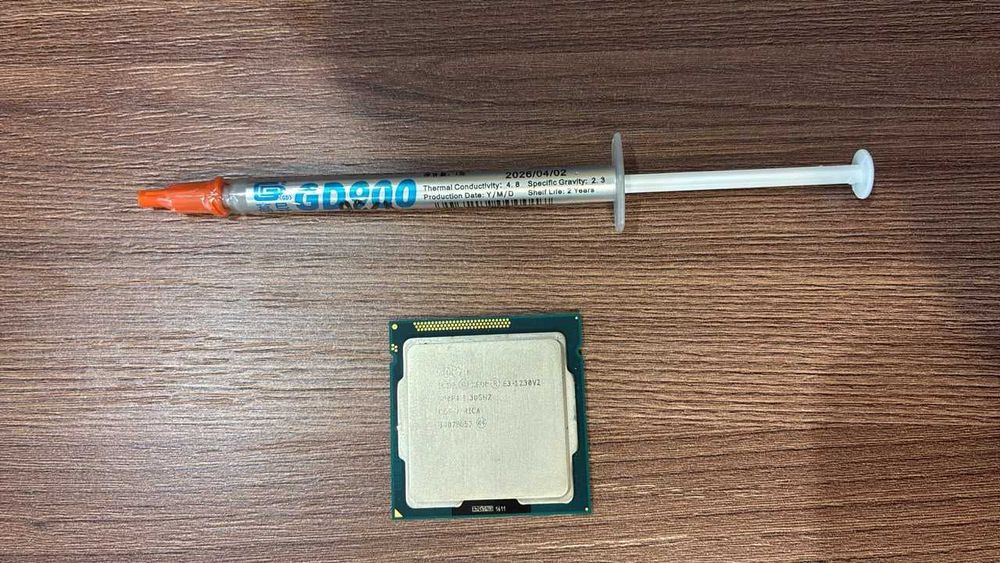 Мощный процессор E3-1230 v2 для socket 1155, рабочий
