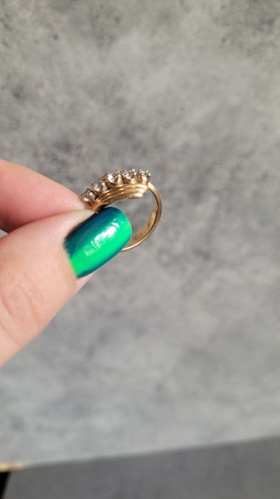 Кольцо золотое с бриллиантами