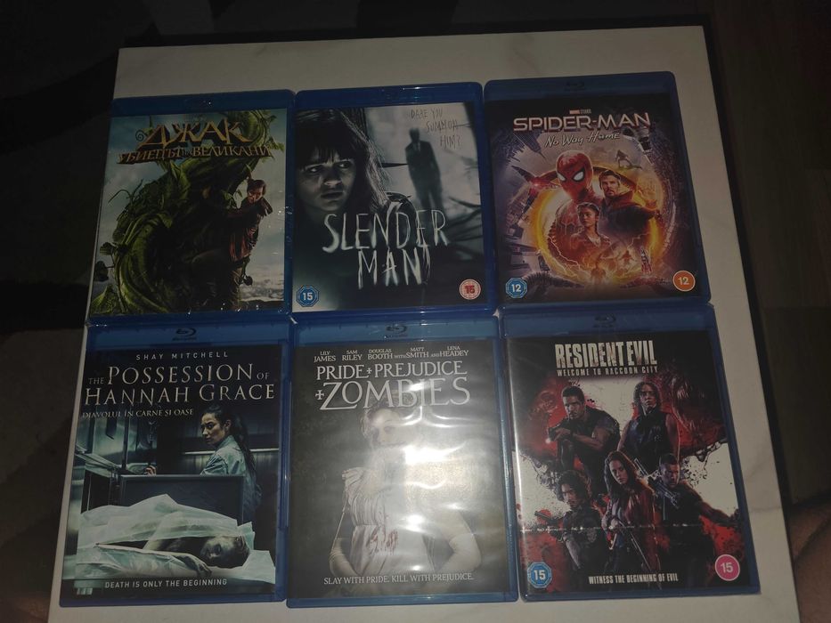 Blu ray и двд филми!!!