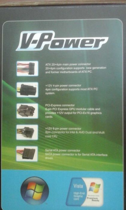 Блок питания HuntKey V-Power 450W