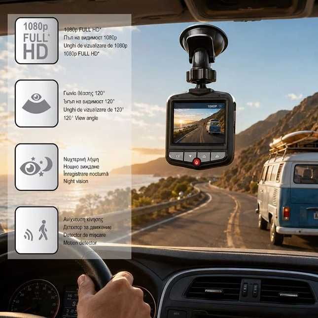 Camera Auto DVR pentru Inregistrare Video