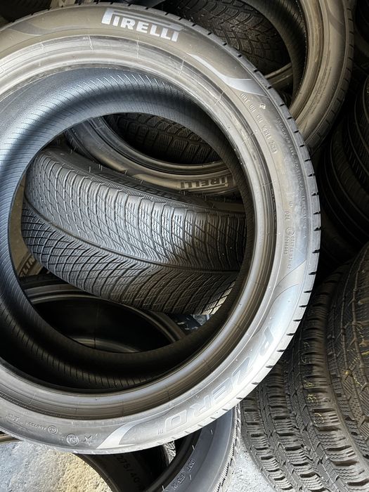 4 anvelope vara NOI Bmw X5 , X6 , 315/35/21 + 275/40/21 , Pirelli , RunFlat cu steluta * , DOT 2023