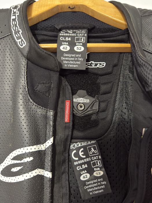 Costum Moto Alpinestars Missile Tech Air V1 (1 pcs) EU: 52