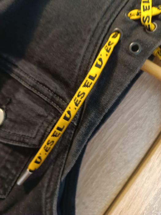 Diesel черен дънков гащеризон