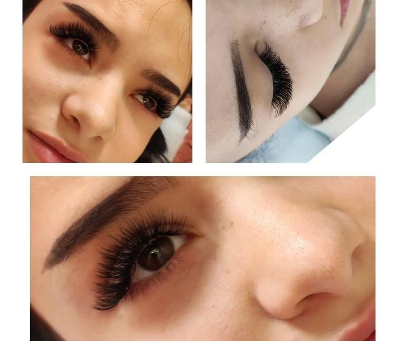 Наращивание ресниц быстро