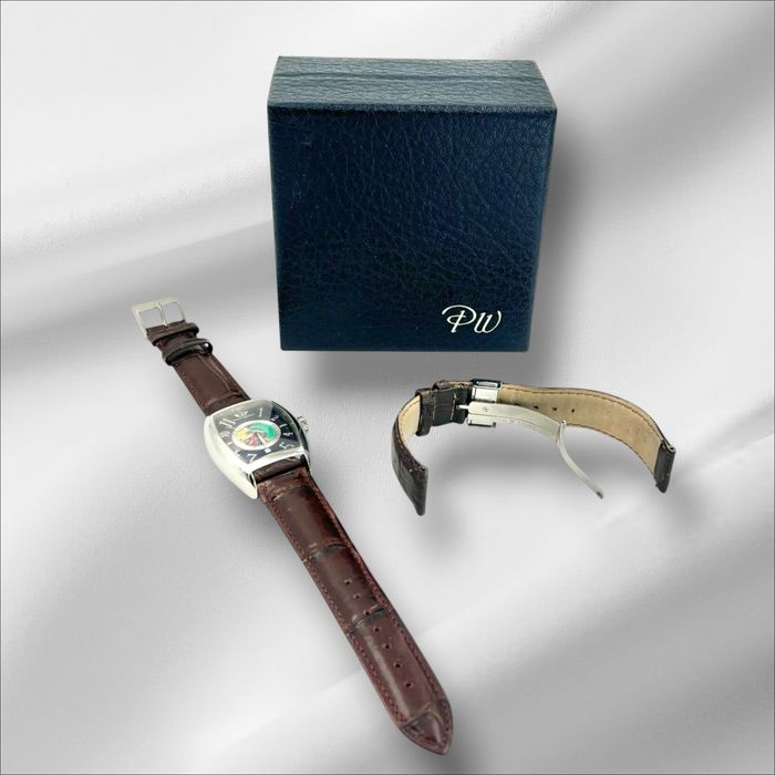 Philip Watch Wales GMT Automatic – Swiss Made стилен мъжки часовник