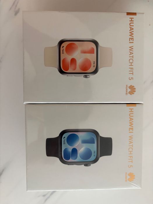 HUAWEI WATCH FIT 5 – нов, неотварян, Black/White