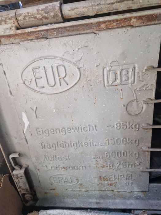 Контейнер такелажный металлически сетчатый