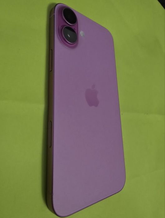 КАТО НОВ 128GB iPhone 16 Plus + Гаранция Yettel 2027г. Pink | Розов