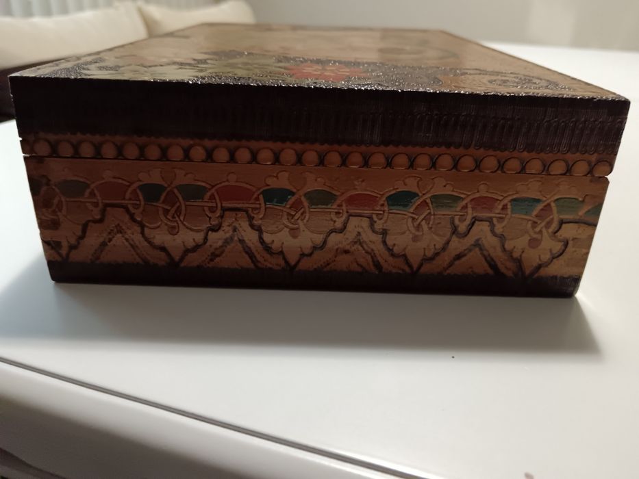 Лот пирографирани изделия