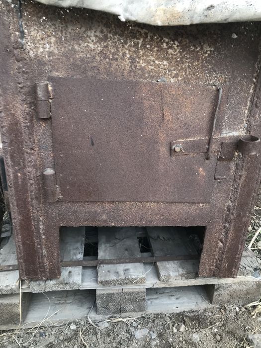 Печь металлическая для водяного отопления