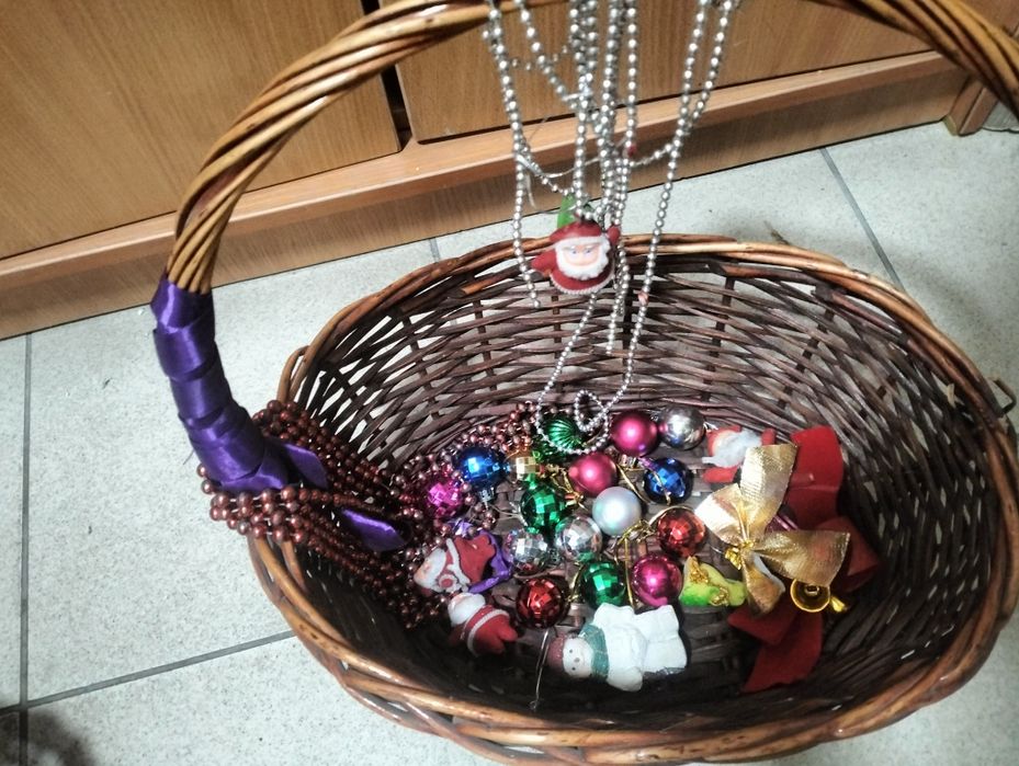 Игрушки дед мороз гирлянды