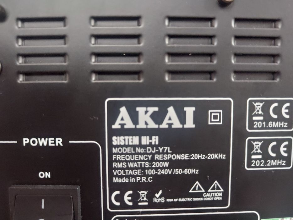 Boxa AKAI DJ-Y7L  200w