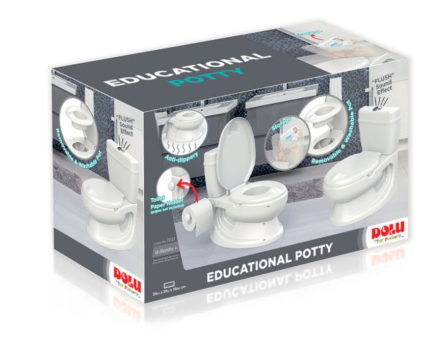 Гърне под формата на тоалетна чиния ЧИСТО НОВО