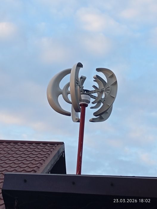 Vând turbină eoliană 1000 W nouă