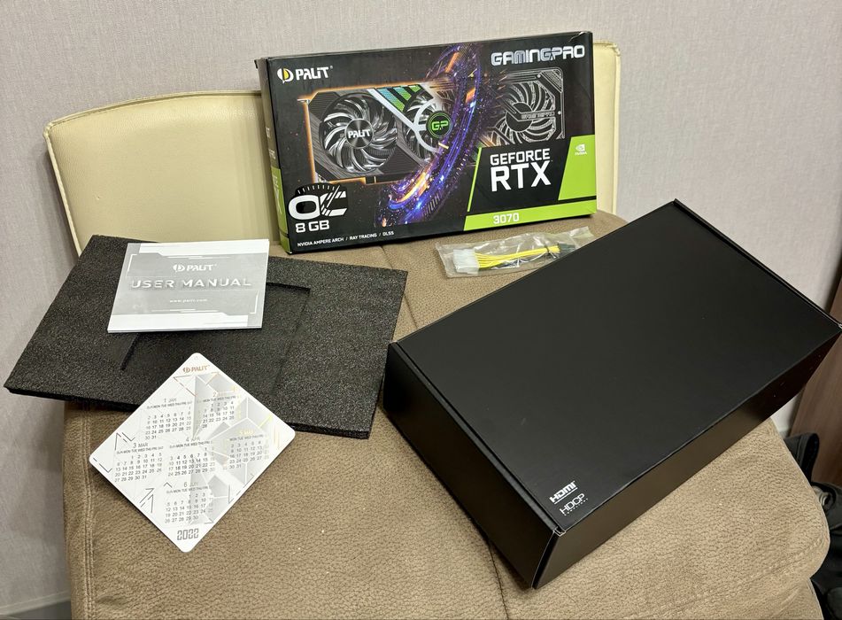 Видеокарта 8 Gb RTX 3070