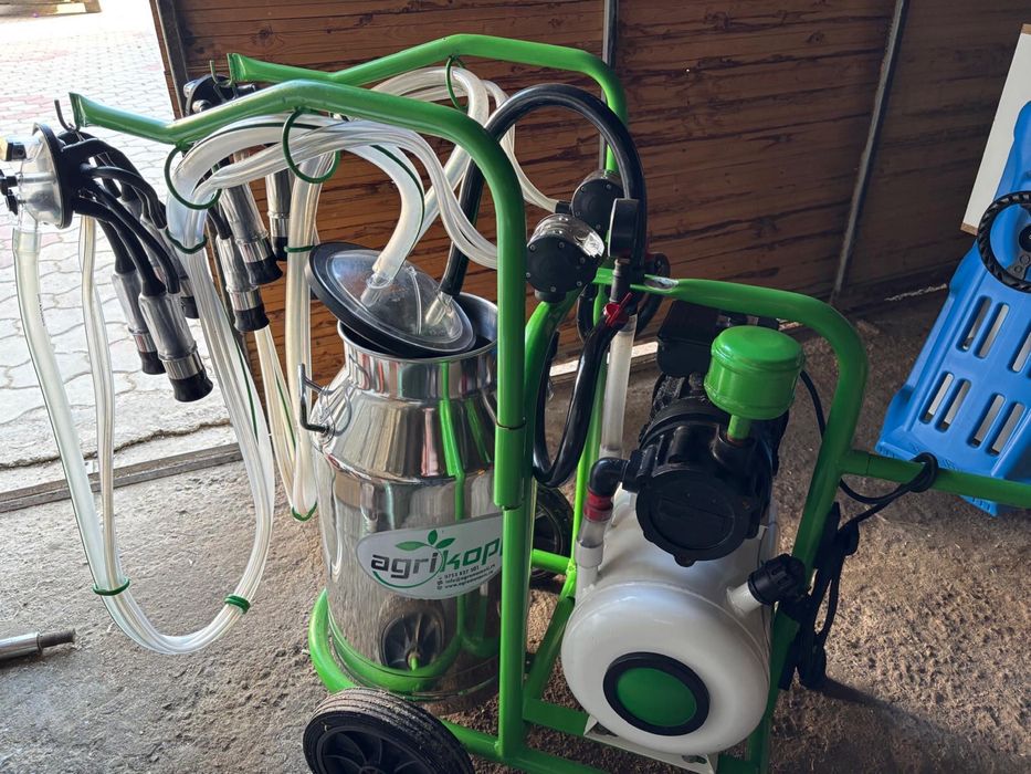 Aparat de muls cu 2 posturi