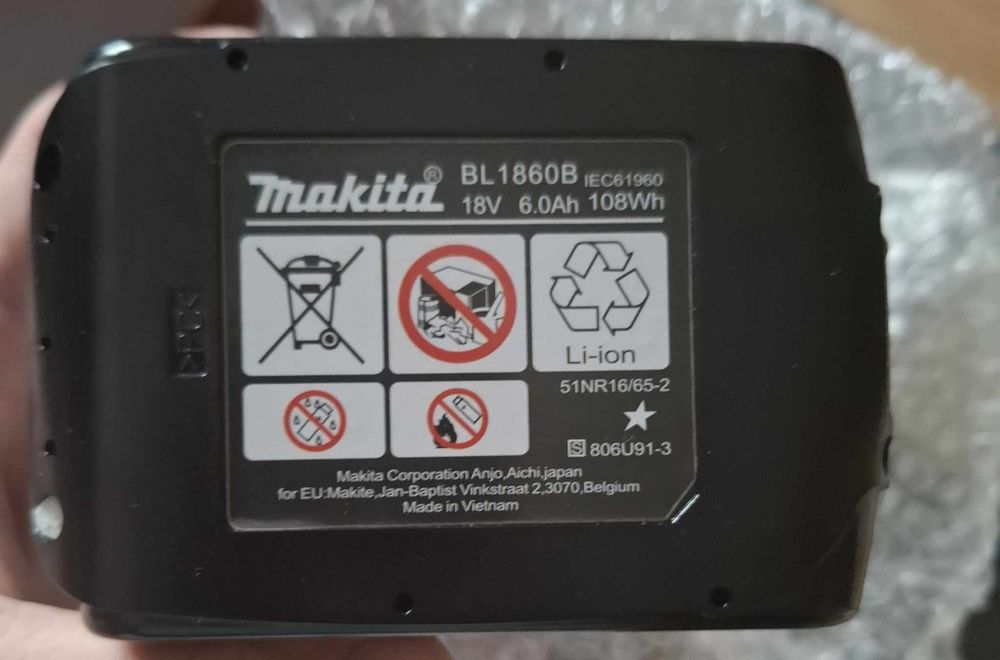 Acumlator makita 18v 6ah semiprofesional