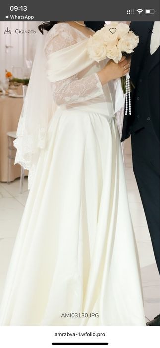 Продам свадебное платье