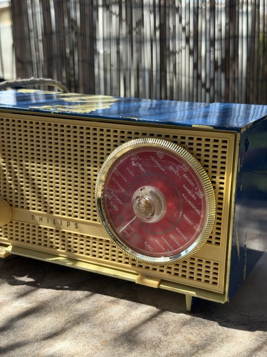 Philetta Philips DeLuxe radio de colectie 1961 tuner
