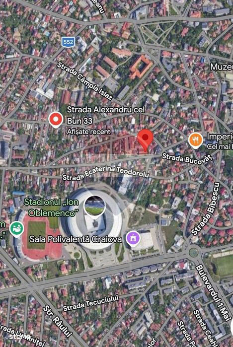 Teren/Casa cu 5 camere în zona Centrala, 653 mp curte