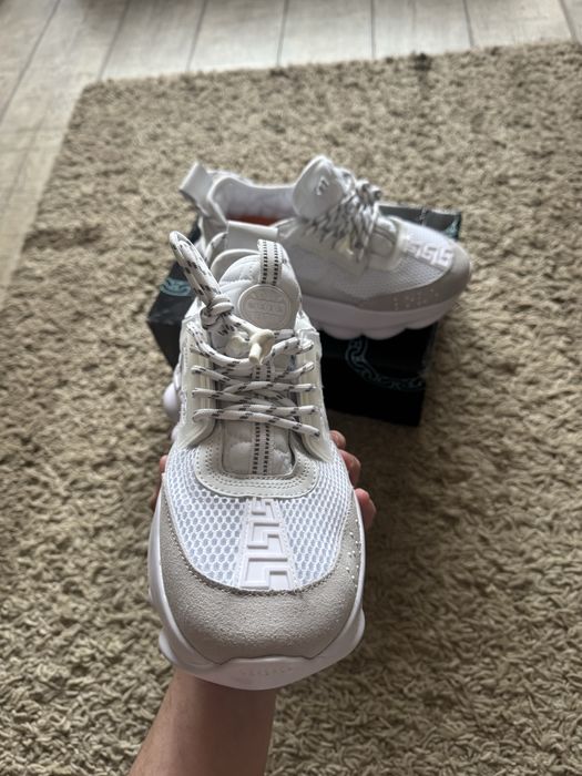Versace Chain Reaction 43 White