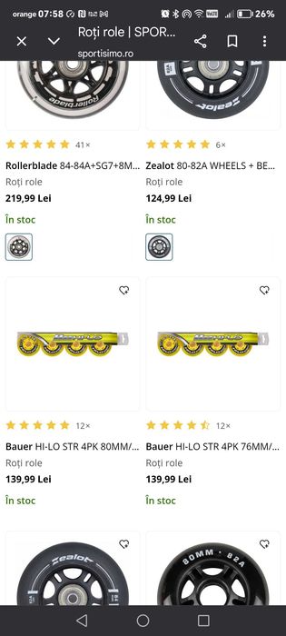 Role Bauer bărbați super puternice, protecție glezna, picior